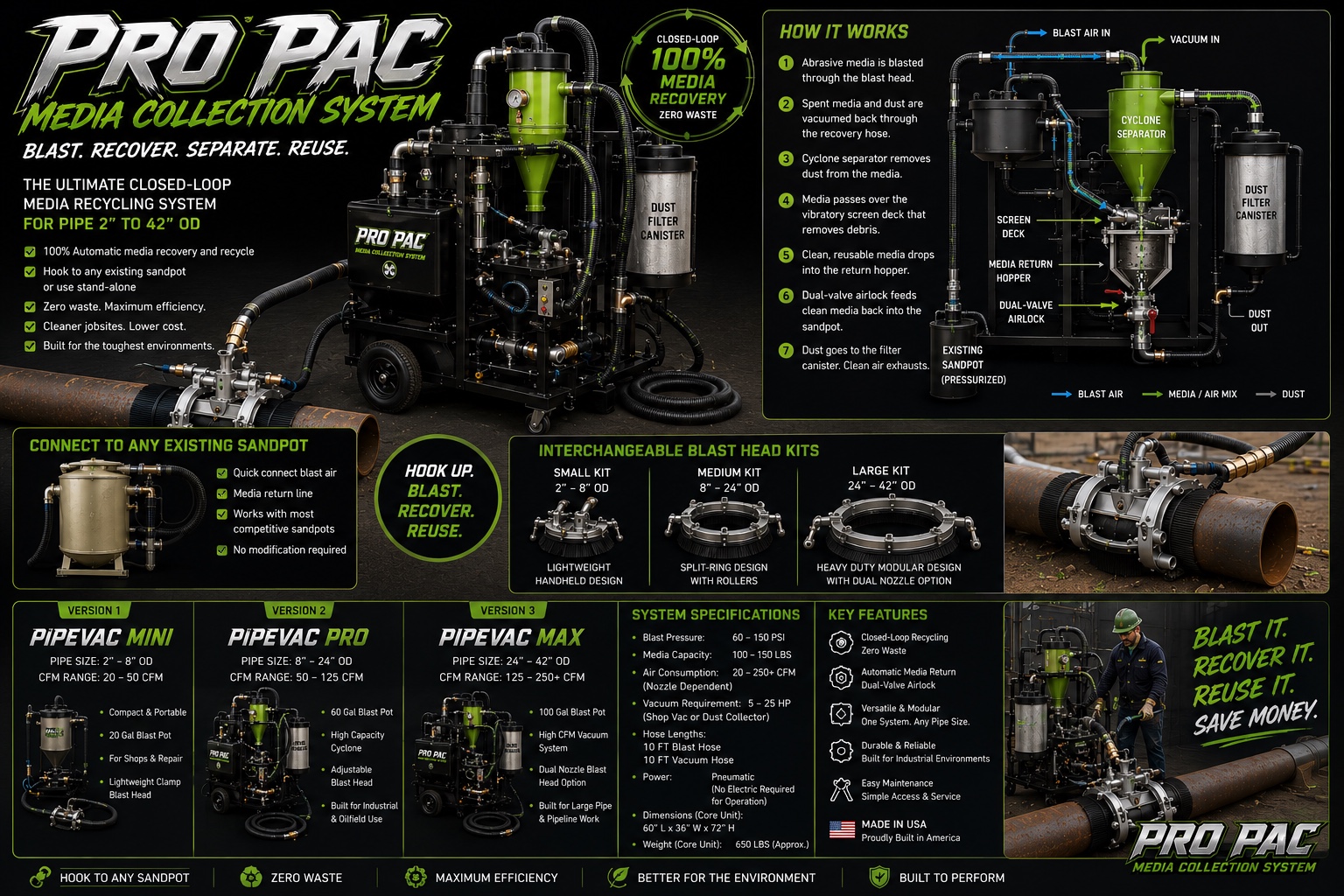 PRO PAC Media Collection System concept overview